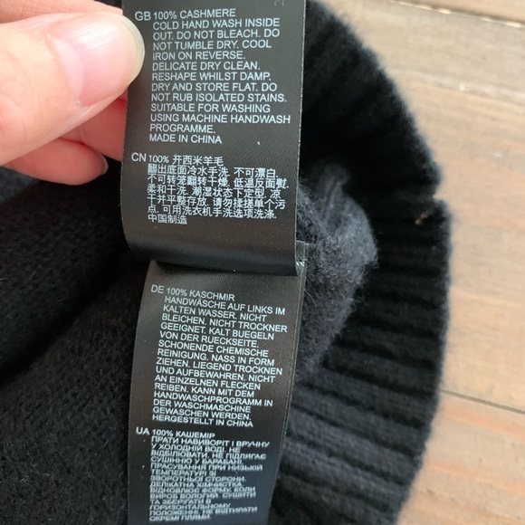 Reiss Atelier 100% cashmere Cara crew neck sweater NWT - Picture 5 of 6